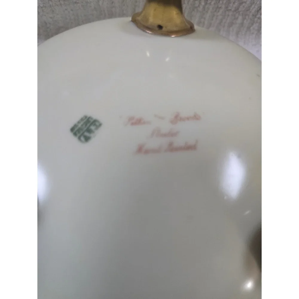 Pitkin & Brooks Studio Hand‎ Painted Daisy Sugar Creamer Footed Bowl Bavaria Set